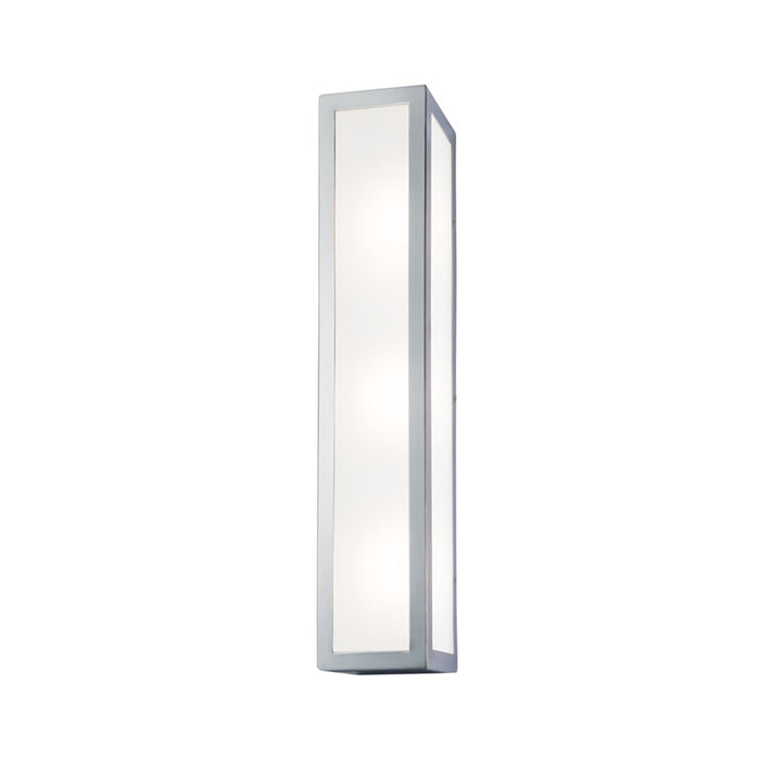 Atlas Lighting Kaset 18'' High Integrated LED Sconce, Nickel/White