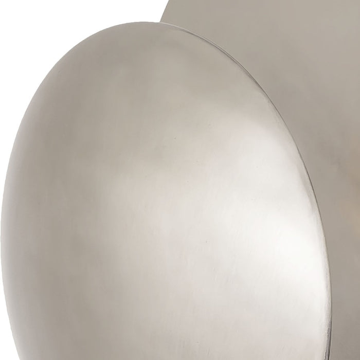 Atlas Lighting Lorens 12.5'' High 1Lt Sconce, Polished Nickel/Gold