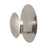Atlas Lighting Lorens 12.5'' High 1Lt Sconce, Polished Nickel/Gold