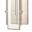 Atlas Lighting Mechanist 17'' High 1Lt Sconce, Chrome/Clear