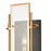 Atlas Lighting Mechanist 17'' High 1Lt Sconce, Matte Black/Clear