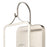 Atlas Lighting Merge 15'' High 1Lt Sconce, Satin Nickel/Clear