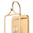 Atlas Lighting Merge 15'' High 1Lt Sconce, Satin Brass/Clear