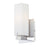 Atlas Lighting Moderno 8.3'' High 1Lt Sconce, Chrome/White