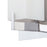 Atlas Lighting Moderno 8.3'' High 1Lt Sconce, Chrome/White