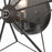 Atlas Lighting Moravian Star 12'' High 1Lt Sconce, Bronze/Clear
