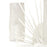 Atlas Lighting Sea Urchin 21'' High 2Lt Sconce, White Coral/White