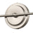 Atlas Lighting Skillet 12'' High 2Lt Sconce, Satin Nickel/Nickel