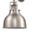 Atlas Lighting Skillet 12'' High 2Lt Sconce, Satin Nickel/Nickel