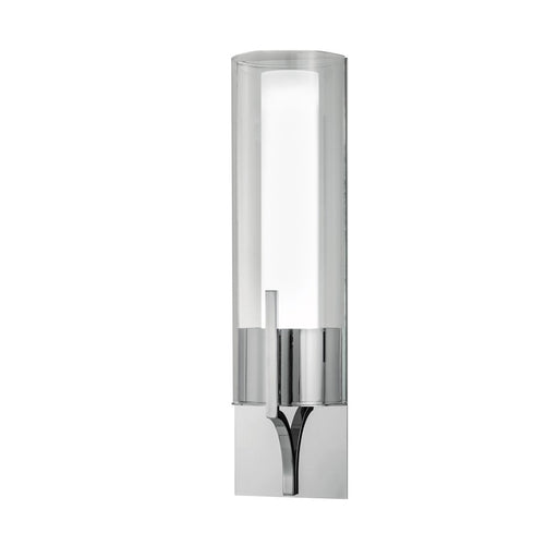 Atlas Lighting Slope 15'' High Integrated LED Sconce, Chrome/White