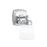 Atlas Lighting Soft Square 8.5'' High 1Lt Sconce, Chrome