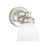 Atlas Lighting Spencer 8.5'' High 1Lt Sconce, Chrome/White