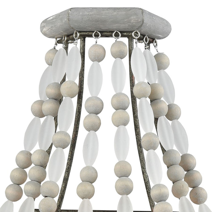 Atlas Lighting Summerton 16'' High 2Lt Sconce, Washed Gray/Gray