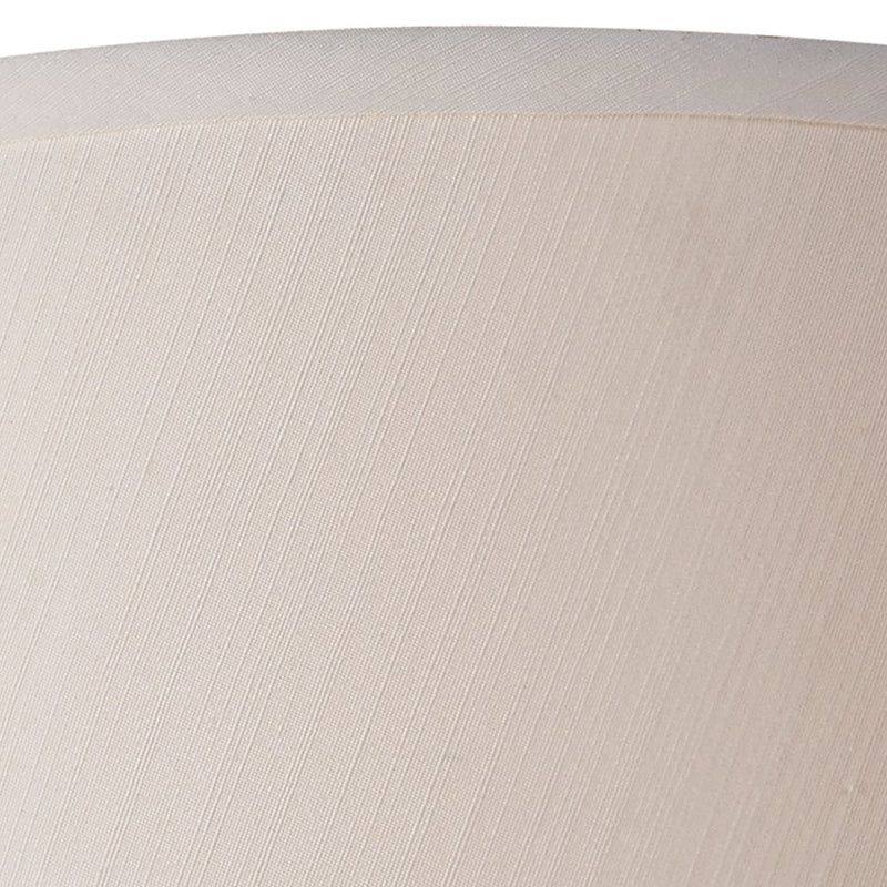 Atlas Lighting Swingarms 16in 1-Light Wall Sconce | Transitional Polished Chrome and White Fabric | Bedroom & Hallway | Model WL11155-CH