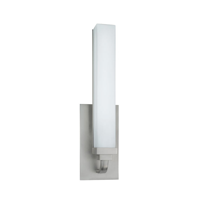 Atlas Lighting Tetris 16'' High Integrated LED Sconce, Nickel/White