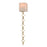 Atlas Lighting To the Point 9'' High 1Lt Sconce, Aged Brass/Gold
