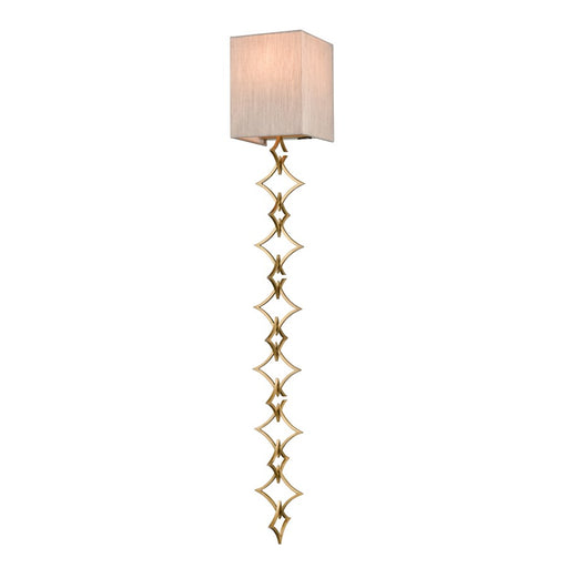 Atlas Lighting To the Point 9'' High 1Lt Sconce, Aged Brass/Gold
