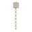 Atlas Lighting To the Point 9'' High 1Lt Sconce, Aged Brass/Gold