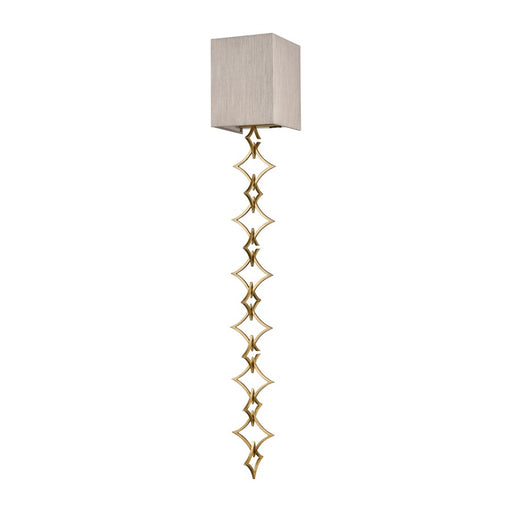 Atlas Lighting To the Point 9'' High 1Lt Sconce, Aged Brass/Gold