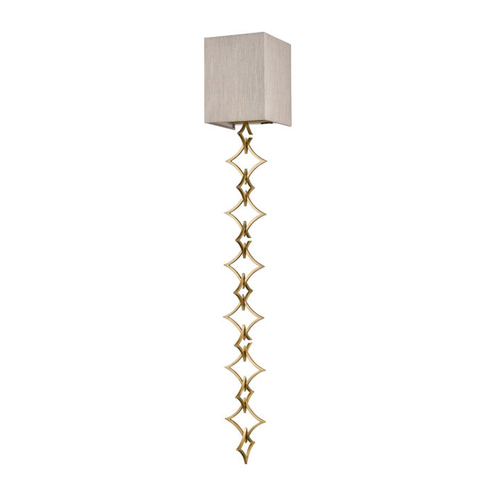 Atlas Lighting To the Point 9'' High 1Lt Sconce, Aged Brass/Gold