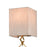 Atlas Lighting To the Point 9'' High 1Lt Sconce, Aged Brass/Gold