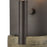Atlas Lighting Transitions 8'' High 1Lt Sconce, Oil Rubbed Bronze