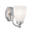 Atlas Lighting Trevi 7'' 1Lt Sconce, Chrome/White
