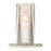 Atlas Lighting White Stone 12'' High 1Lt Sconce, Polished Nickel