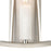 Atlas Lighting White Stone 12'' High 1Lt Sconce, Polished Nickel
