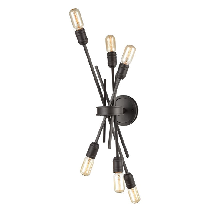 Atlas Lighting Xenia 28'' High 6Lt Sconce, Oil Rubbed Bronze - WL11174-BZ