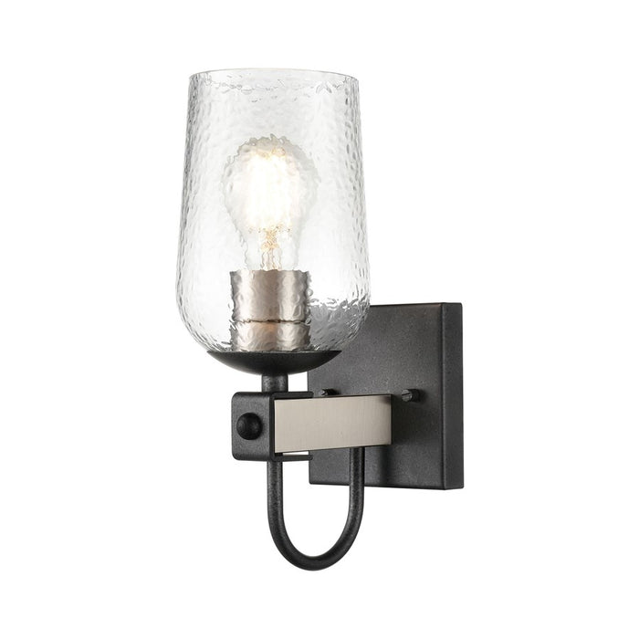 Atlas Lighting Blakely 11.5'' High 1Lt Vanity, Brushed Nickel/Clear - WL11183-BK
