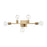 Atlas Lighting Attune 22'' Wide 5Lt Vanity Light, Burnished Brass