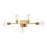Atlas Lighting Attune 22'' Wide 5Lt Vanity Light, Burnished Brass