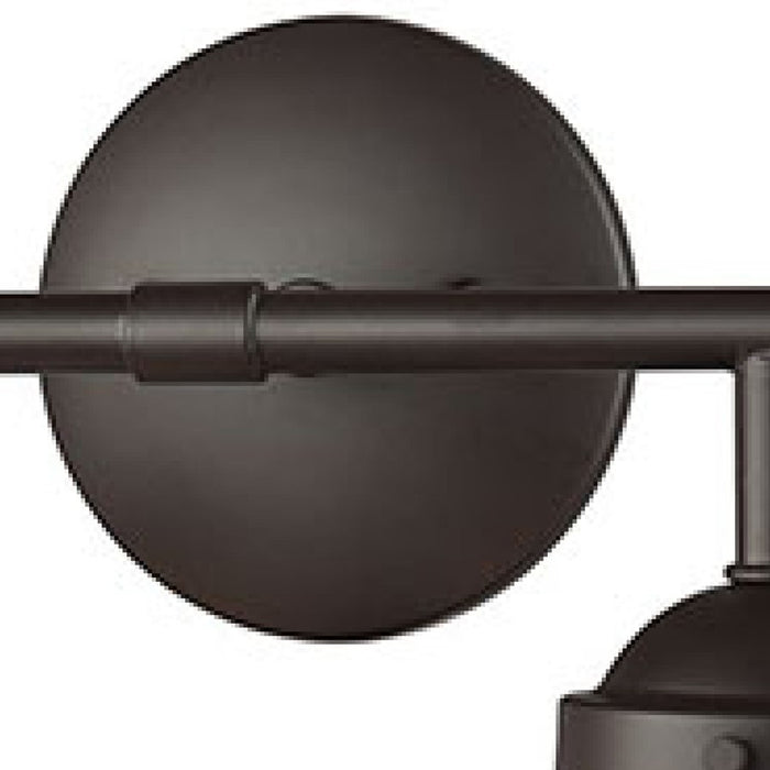 Atlas Lighting Beckett 33'' Wide 4Lt Vanity Light, Bronze/White