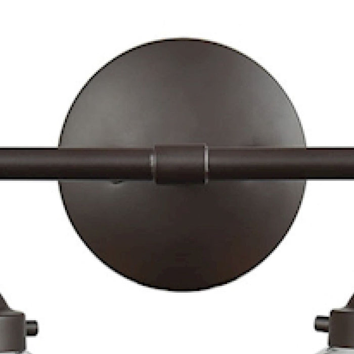 Atlas Lighting Beckett 33'' Wide 4Lt Vanity Light, Bronze/Clear