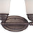 Atlas Lighting Bella 13'' Wide 2Lt Vanity Light, Oiled Bronze/White