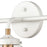 Atlas Lighting Boudreaux 24'' Wide 3Lt Vanity Light, White/Clear