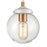 Atlas Lighting Boudreaux 33'' Wide 4Lt Vanity Light, White/Clear