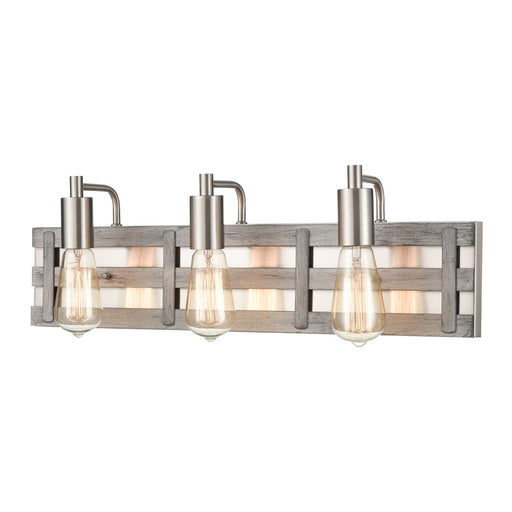 Atlas Lighting Brigantine 23'' Wide 3Lt Vanity Light, Driftwood