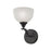 Atlas Lighting Bristol Lane 6'' Wide 1Lt Vanity Light, Bronze/White