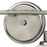 Atlas Lighting Casual Mission 28''W 4Lt Vanity Light, Nickel/White