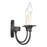 Atlas Lighting Cecil 14'' Wide 2Lt Vanity Light, Matte Black