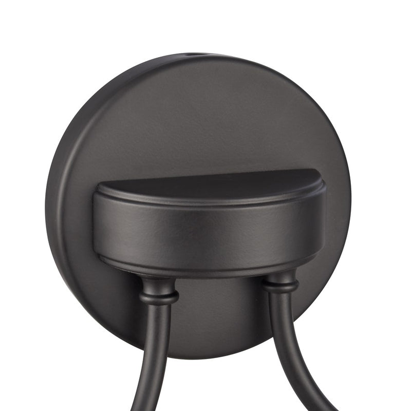 Atlas Lighting Cecil 14'' Wide 2Lt Vanity Light, Matte Black