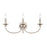 Atlas Lighting Cecil 22'' Wide 3Lt Vanity Light, Brushed Nickel - WL11250-NK