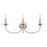 Atlas Lighting Cecil 22'' Wide 3Lt Vanity Light, Brushed Nickel