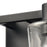 Atlas Lighting Celia 12'' Wide 2Lt Vanity Light, Matte Black/Clear