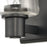 Atlas Lighting Celia 5'' Wide 1Lt Vanity Light, Matte Black/Clear