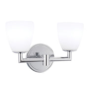 Atlas Lighting Chancellor 11'' Wide LED Vanity Light, Chrome/Opal - WL11253-CH