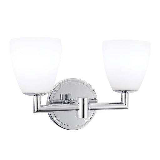 Atlas Lighting Chancellor 11'' Wide LED Vanity Light, Chrome/Opal - WL11253-CH