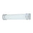 Atlas Lighting Clarion 25''W 2Lt Wall Lamp, Brushed Nickel/White